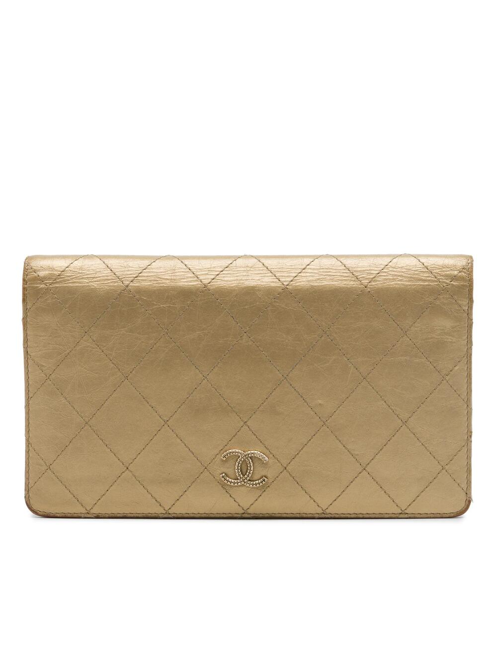Chanel Quilted Metallic Aged Calfskin #349002C48B